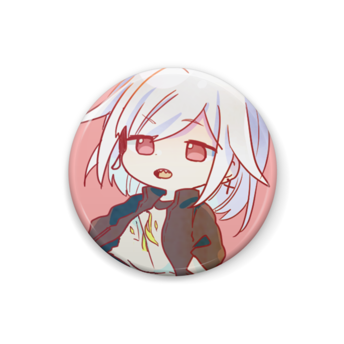 兎和缶バッジ