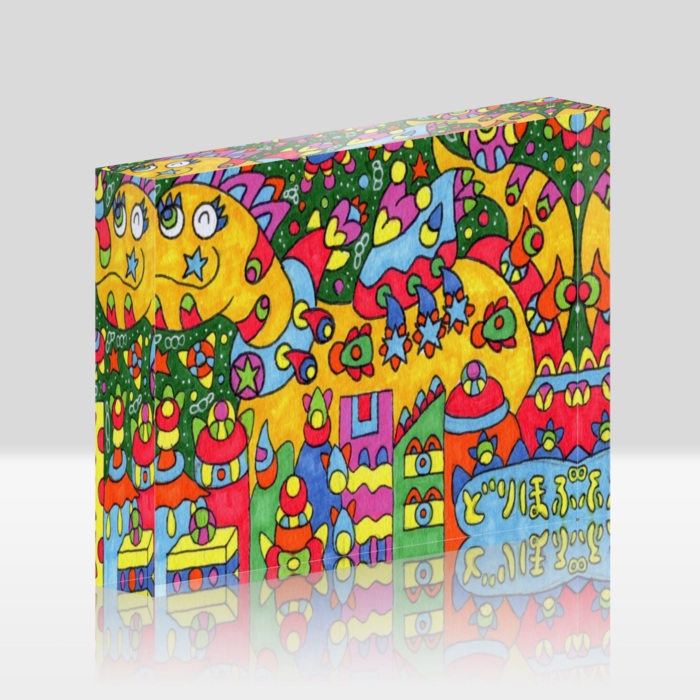 アクリルブロック - 148x100mm(1)