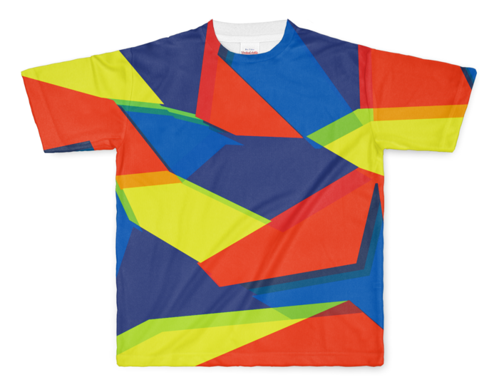 フルグラフィックTシャツ - L - 両面印刷
