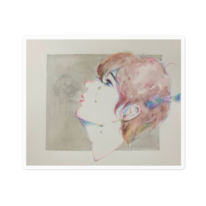 ステッカー - 100 x 100 (mm)