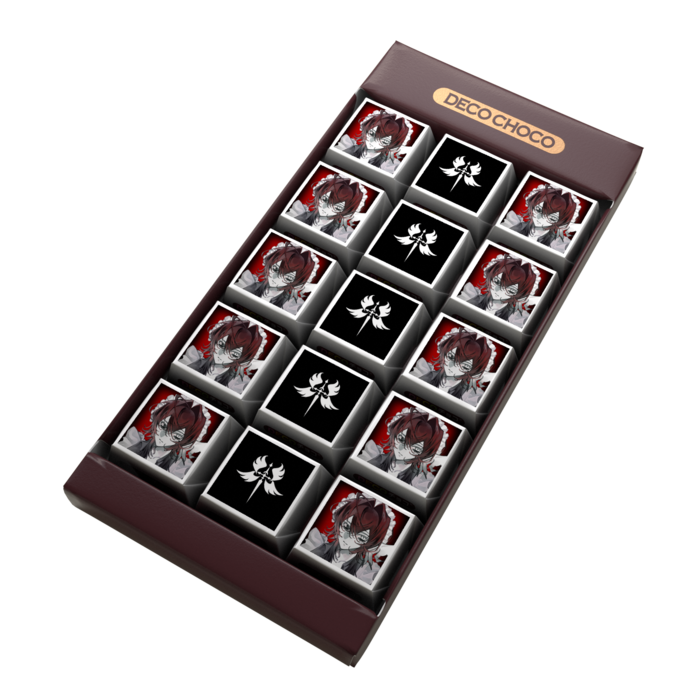 DECOチョコ - 列ごとにデザイン