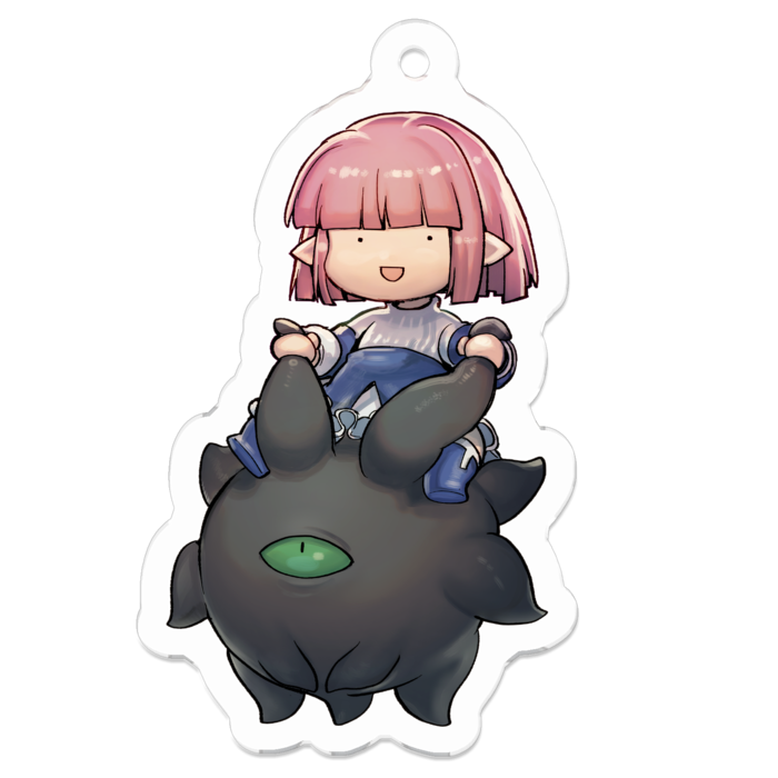 アクリルキーホルダー - 50 x 50 (mm)