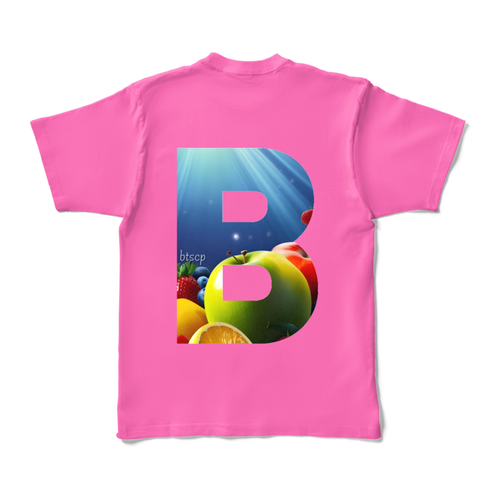 カラーTシャツ - XL - ピンク (濃色)