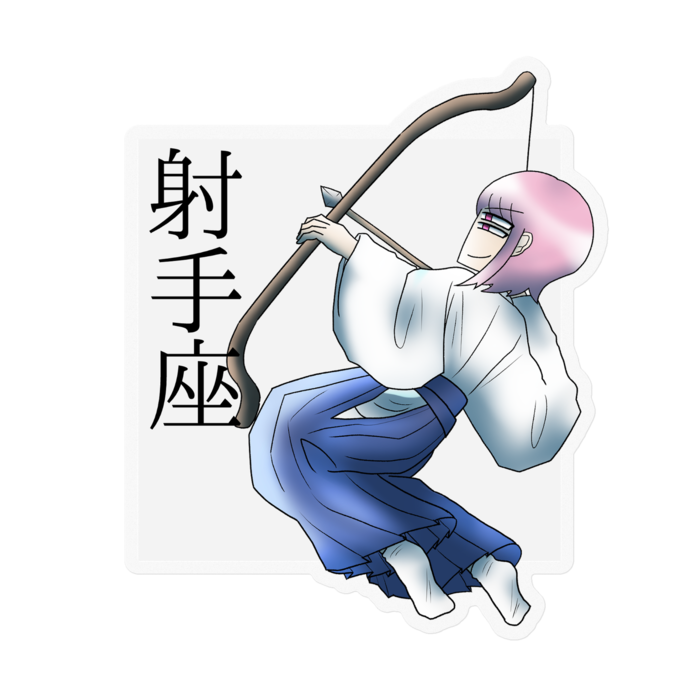 ステッカー - 100 x 100 (mm)