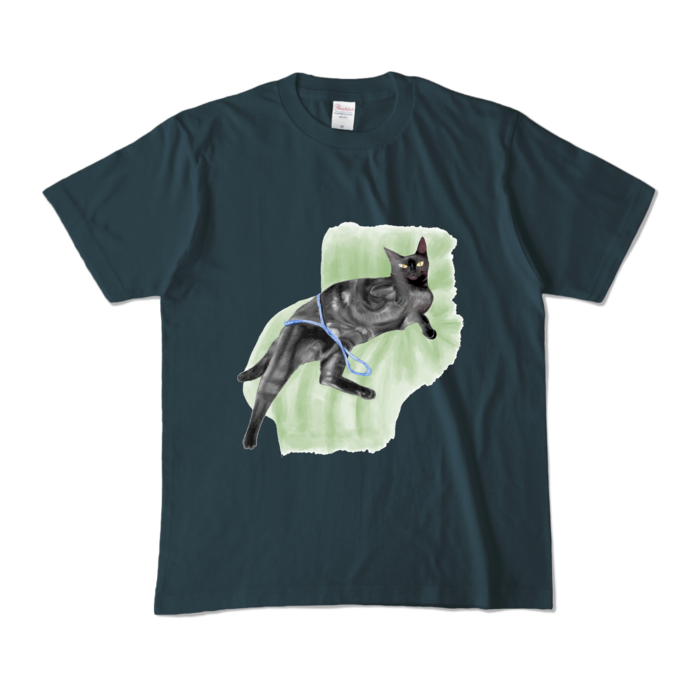 カラーTシャツ - M - デニム (濃色)