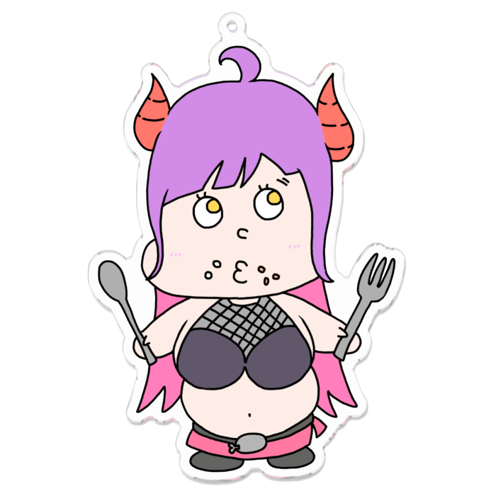 アクリルキーホルダー - 100 x 100 (mm)