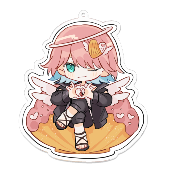 アクリルキーホルダー - 100 x 100 (mm)