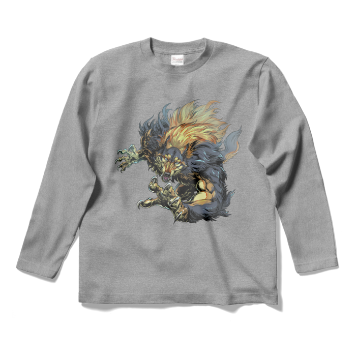 ロングスリーブTシャツ - S - 杢グレー