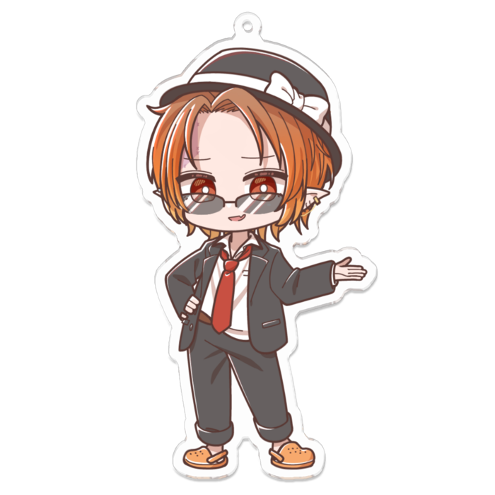 アクリルキーホルダー - 100 x 100 (mm)