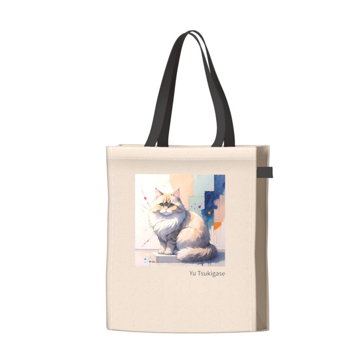 ツートンカラーバッグ - ブラック - W34 × H41 × D14cm