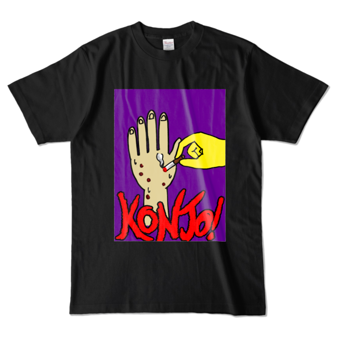 カラーTシャツ - L - ブラック (濃色)