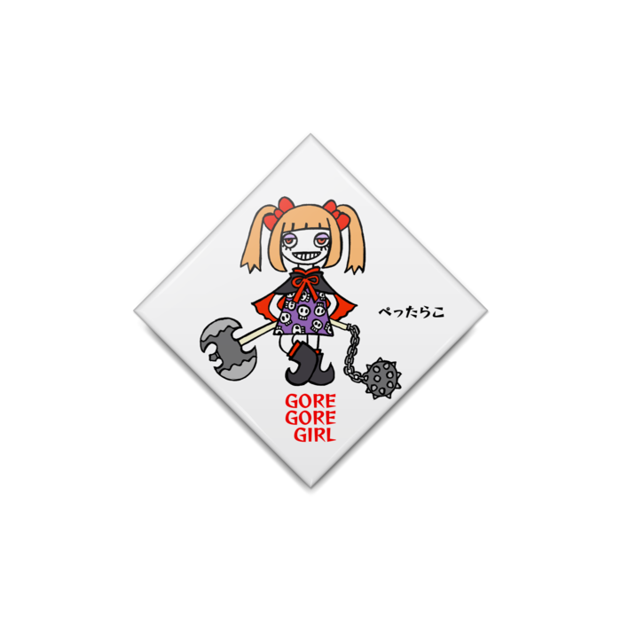 缶バッジ - ひし形40mm