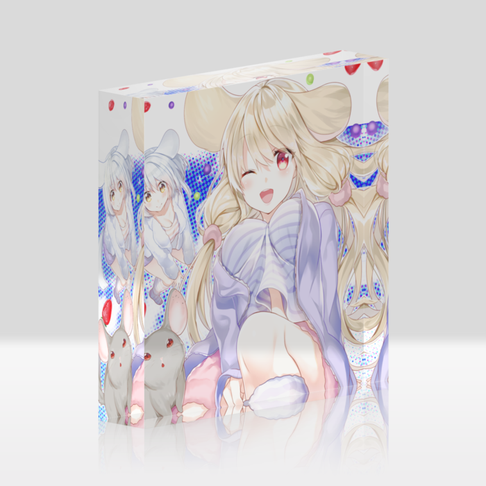 アクリルブロック - 100x100mm