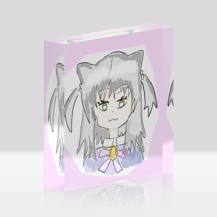 アクリルブロック - 100x100mm