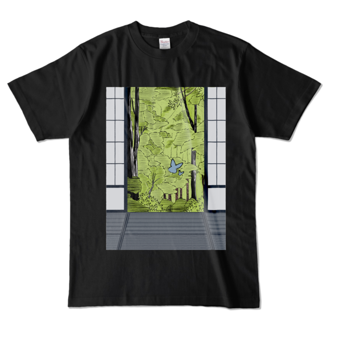 カラーTシャツ - L - ブラック (濃色)