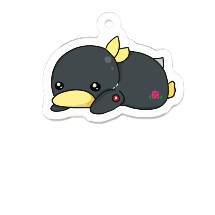 アクリルキーホルダー(コーティング) - 50 x 50 (mm)