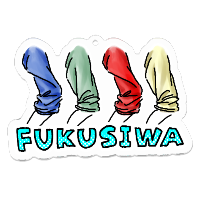 アクリルキーホルダー - 70 x 70 (mm)