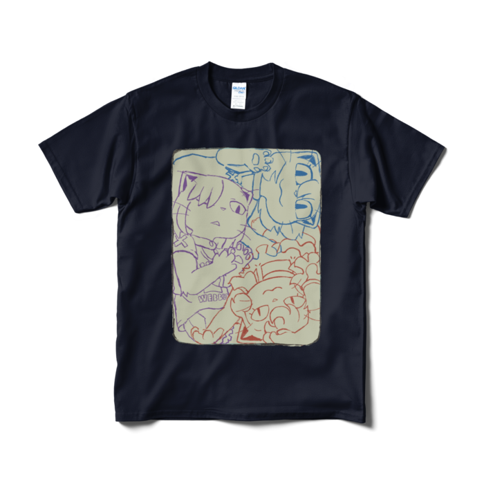 Tシャツ(短納期) - M - ネイビー