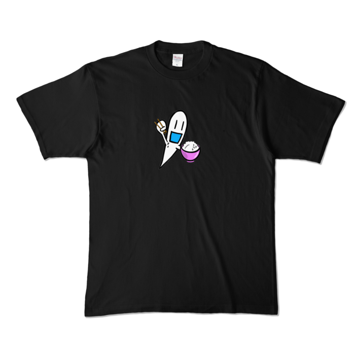 カラーTシャツ - XL - ブラック (濃色)