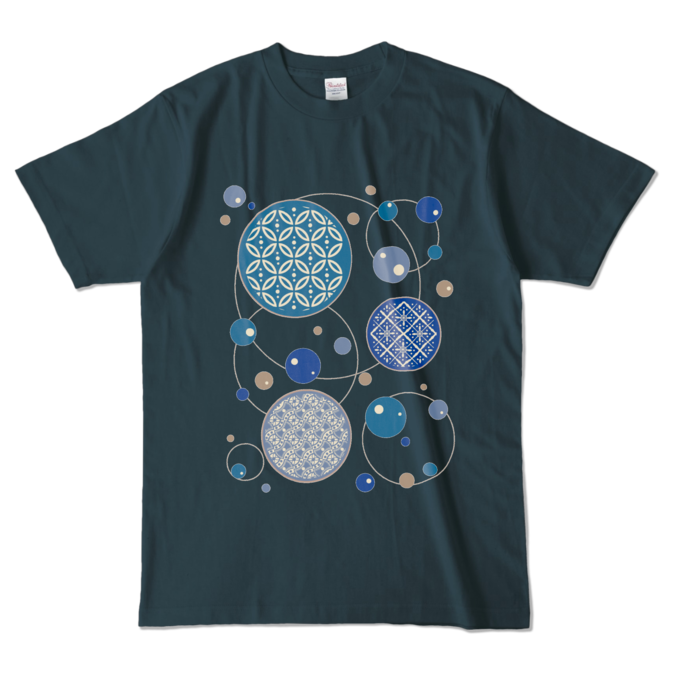 カラーTシャツ - L - デニム (濃色)