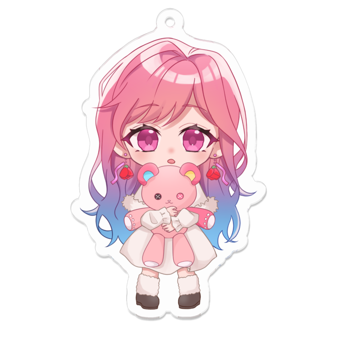 アクリルキーホルダー - 70 x 70 (mm)