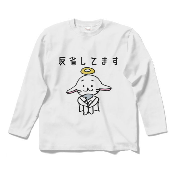 帰ってきた！かみだのみTシャツ（ロングスリーブTシャツ） - S - ホワイト