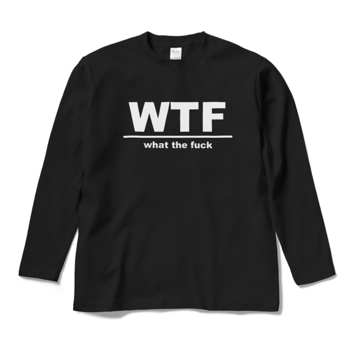 ロングスリーブTシャツ - M - ブラック