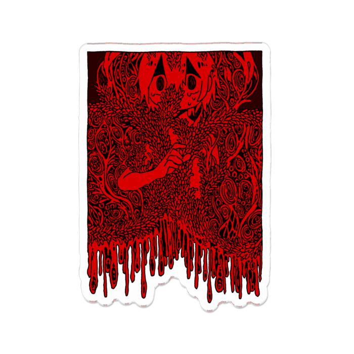 アクリルバッジ - 70 x 70 (mm)