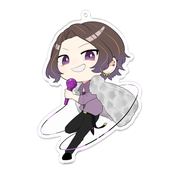 アクリルキーホルダー - 100 x 100 (mm)