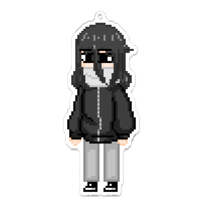 アクリルキーホルダー - 100 x 100 (mm)