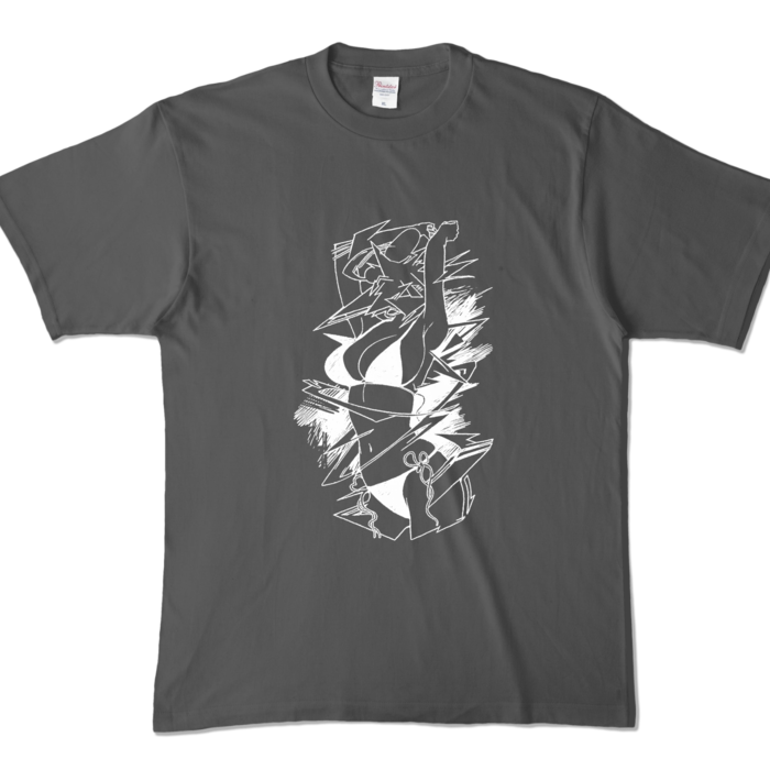 カラーTシャツ - XL - チャコール (濃色)