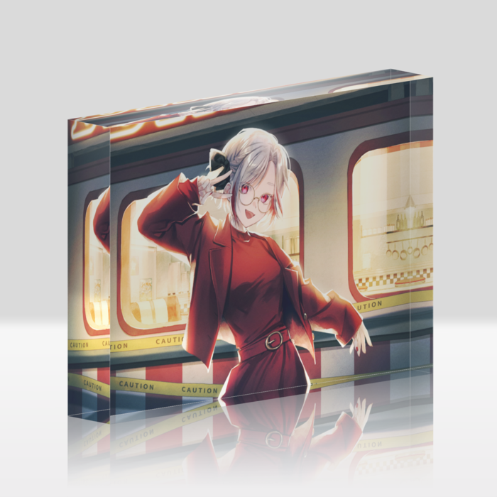 アクリルブロック - 148x100mm