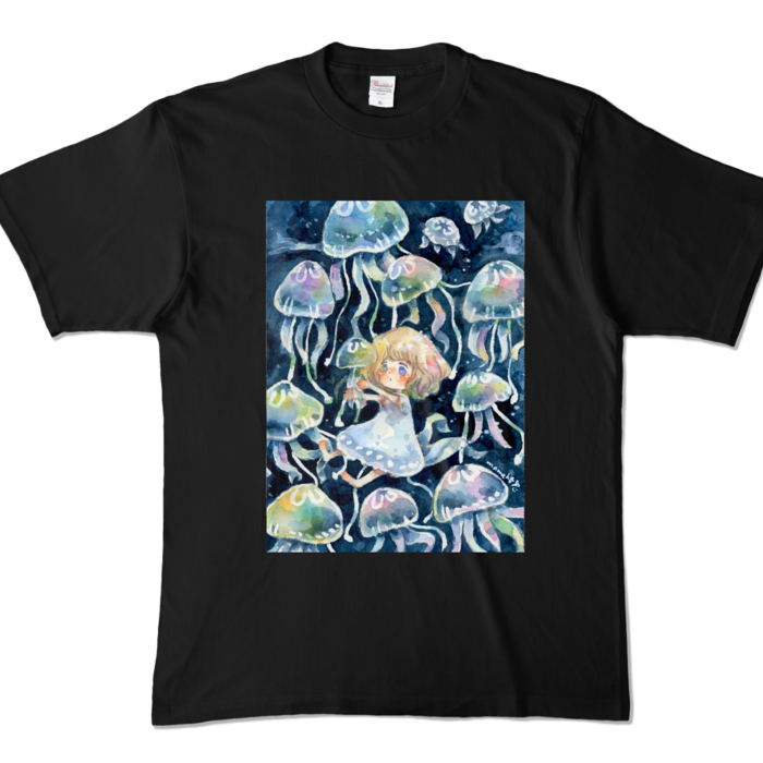 カラーTシャツ - XL - ブラック (濃色)