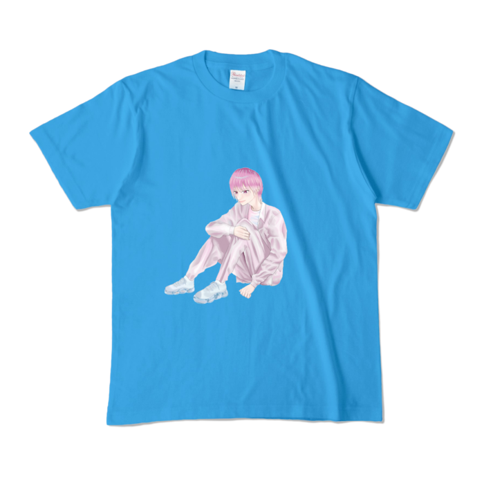 カラーTシャツ - M - ターコイズ (濃色)