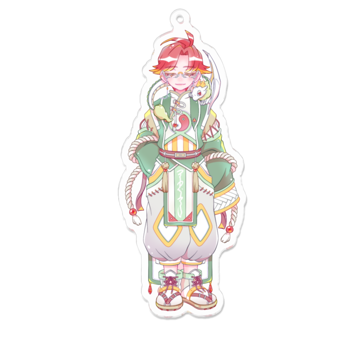 アクリルキーホルダー - 100 x 100 (mm)