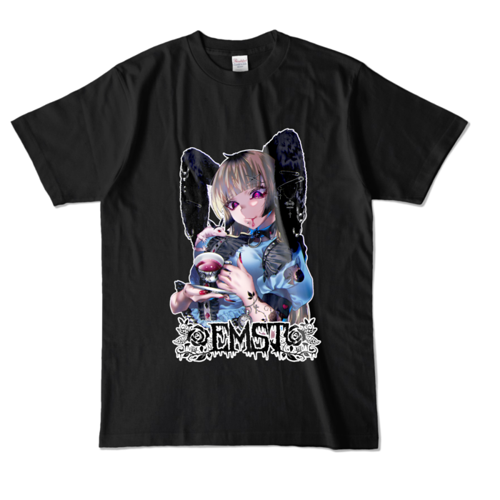 カラーTシャツ - L - ブラック (濃色)