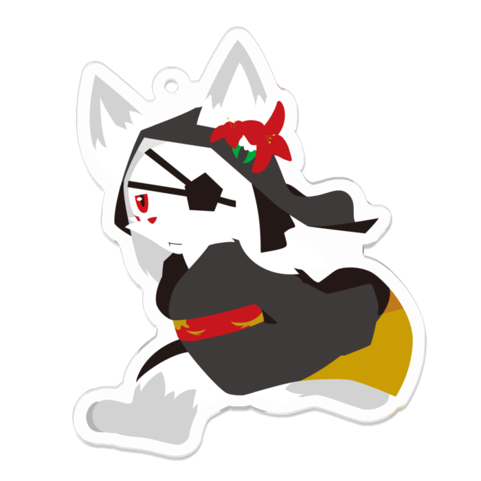 アクリルキーホルダー - 70 x 70 (mm)