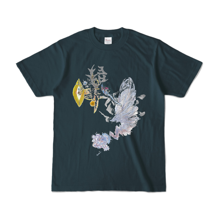 カラーTシャツ - S - デニム (濃色)