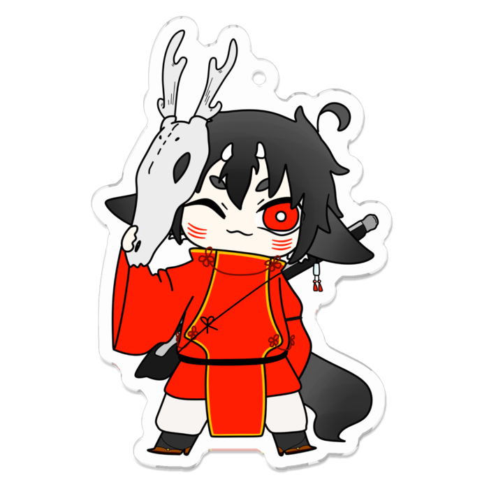 アクリルキーホルダー - 70 x 70 (mm)