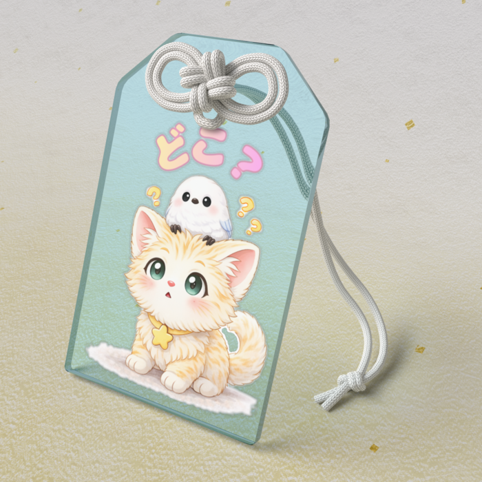 アクリルお守り - 50 × 80mm(6)