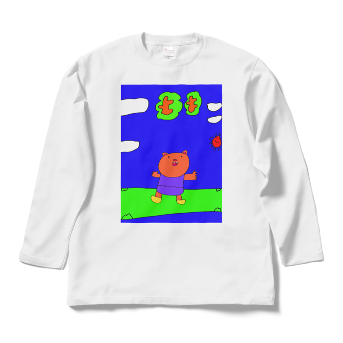 ロングスリーブTシャツ - L - ホワイト