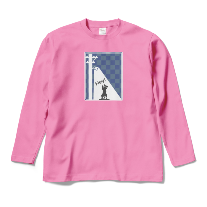 ロングスリーブTシャツ - M - ピンク