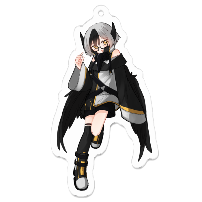 アクリルキーホルダー - 70 x 70 (mm)