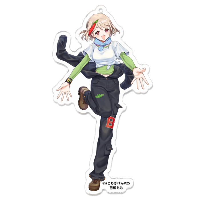 アクリルキーホルダー - 100 x 100 (mm)