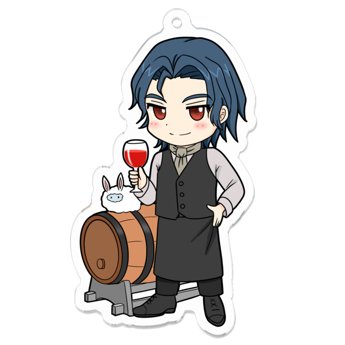 アクリルキーホルダー - 70 x 70 (mm)