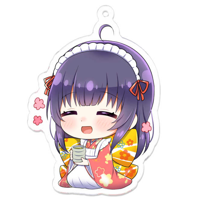 アクリルキーホルダー - 70 x 70 (mm)