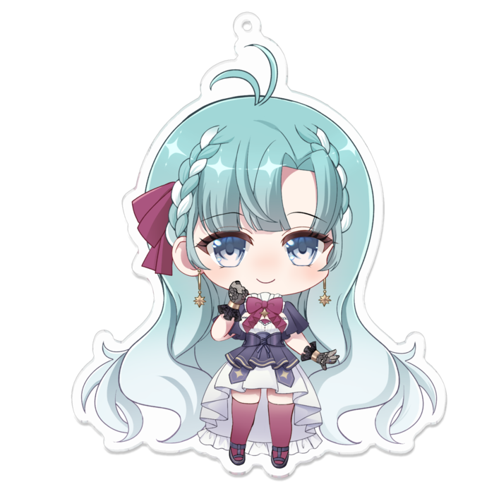 アクリルキーホルダー - 100 x 100 (mm)