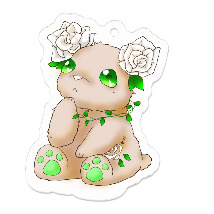 アクリルキーホルダー - 50 x 50 (mm)