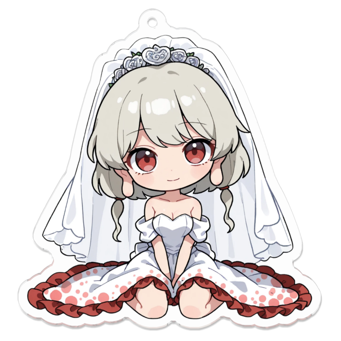 アクリルキーホルダー - 70 x 70 (mm)(キャラのみ)