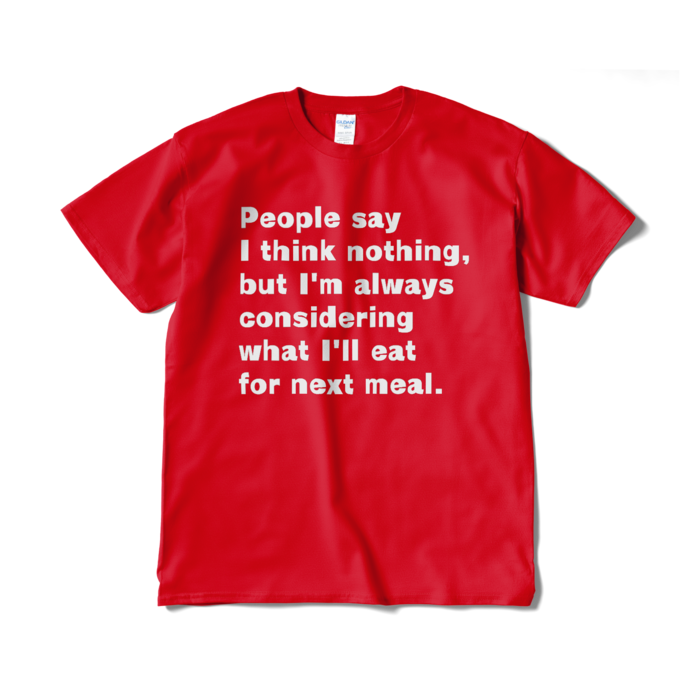 Tシャツ（短納期） - XL - レッド